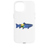 Fish Montana Flag Case for iPhone 15