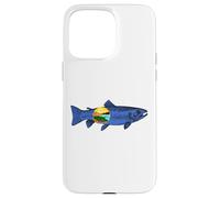 Fish Montana Flag Case for iPhone 15 Pro Max