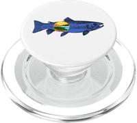 Fish Montana Flag PopSockets PopGrip for MagSafe