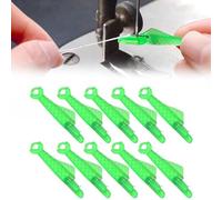 Fish Mouth Sewing Machine Needle Threader, Upgraded Automatic Needle Threader for Sewing Machine, Quick Sewing Machine Loop Sewing Machine Needle Threader Tool (10PCS)