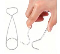 Fish Mouth Spreader Jaw 2PCS,6 Inch Water Bottle Hanger Hook Rack,Fish Mouth Jaw Spreaders Portable Fishs Hook Remover Tool Kit Stainless Steel Fishing Tools for Saltwater Fishing, Camping, Outdoor