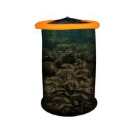Fish Net Baske for Caught | Foldable Fishing Net Bait Storage Cage - Large Capacity Live Caught Storage Trap for Father Son Husband Neighbor Friends Family Boyfriend Daughter Grandfather