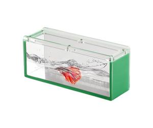 Fish Observation Container - 6.5x2.76x1.97 Inch Clear Acrylic Breeding Box, High-Definition Mirror Viewing Case, Safe Isolated Hatching Tank, Underwater Watching Boxs | Transparent Isolation Box For A