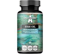 Fish Oil 1000mg - High Dose Omega 3 with 330mg EPA and 220mg DHA - 60 Softgel Capsules - 2 Months Supply - Unsaturated Fatty Acids (EFAs) - Supports Heart and Brain Health - by Apollo's Hegemony