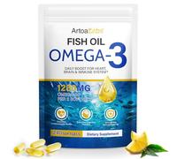 Fish Oil Omega 3 Supplements-1280 Mg Omega-3 Fatty Acid Supplements-650mg Epa + 450mg Dha Promotes Brain & Heart Health Essential Fatty Acids 240ct