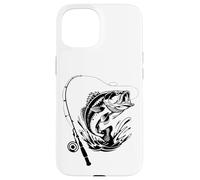 Fish On Worries Gone Funny Relaxing Stress Relief Fishing Case for iPhone 15