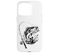 Fish On Worries Gone Funny Relaxing Stress Relief Fishing Case for iPhone 15 Pro Max