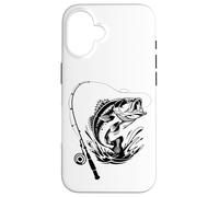 Fish On Worries Gone Funny Relaxing Stress Relief Fishing Case for iPhone 16