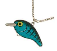 Fish Pendant | Jewellery | Lightweight Handmade Colourful for Travel Women Men Boys, Se référer à la description, Acrylic, Refer to description