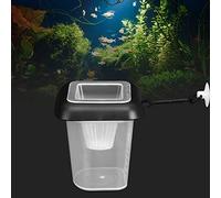 Fish Plastic Funnel Feeder Red Feeding Cup Nematode with Suction Cup for Aquarium Cup Ideal a Variety Fish Including and Options As Fish Funnel FeederFish Feeding CupAquarium