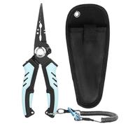 Fish Pliers, Ergonomic Comfort Handle, Multi-Use Hook Extractor - for Bars, Trout, Catfish, Saltwater or Freshwater From Shore, Wharf, River, Stream, Pond