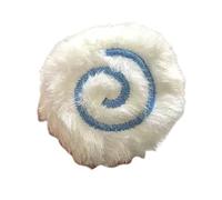 Fish Plush Charm, Light Blue Fish Brooch, Cute Bag Pendant, Soft Cartoon Design, Kawaii Ocean Accessory, For Kids Bags Clothes 4PCS