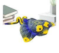 Fish Plush Toys - Simulation Manta Ray Stuffed Plush Toy,Realistic Manta Soft Doll Stuffed Animals for Home, Living Room, Bedroom