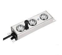 Fish pond atomizer featuring multiple nozzles for customized mist coverage in courtyard and garden waterscapes (Three-head)