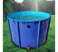Fish Pond Pool, Portable Water Storage Tank, Large Foldable Aquarium for Children, Easily Assembled Outdoor Fish Farming Pool,
