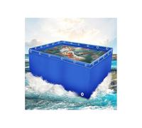 Fish Pond Reservoir, Above Ground Aquaculture Pool for Koi Breeding, Portable Foldable Water Storage Tank for Garden Irrigation, Pond Liner (No Frame Included)