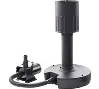 Fish Pond Skimmer Tool - 60W Surface Collector for Fallen Leaves & Oil Film, 3000L/H Adjustable Flow Rate, Cleaning Height 40-65cm, Outdoor Pond Maintenance