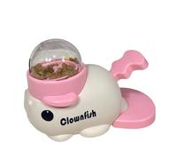 Fish Press Activated Pet Treat Dispenser For Dog Food Release Encourages Indoor Exercise And Mental Stimulation Pet Treats Dispenser Toy