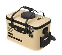 Fish Protection Bucket - High Performance Bag, Oxford Fabric Fishing Bag, Compact Foldable 15 Litre Live Fish Holder with Secure Mesh Cover, Ideal for Outdoor Adventures, Travel Hiking and Fresh Fan