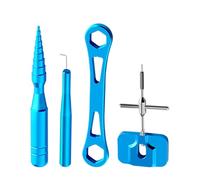 Fish Reel Cleaning Kit, Portable Fishing Gear Care Set, Maintenance of Saltwater and Freshwater Rollers for Kayak, Boat, Coast, Surf, Backpack Bag