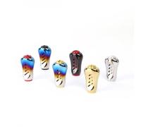 Fish Reel Knob Metal Ultralight 5.6g Hollow Handle with Bearing for Spinning Reels Baitcaster Upgrade Multicoloured
