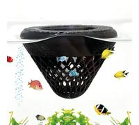 Fish Rest Area - Floating Betta Lounge, Suspended Shrimp | Hydroponic Cup Floating Tank Habitat 35g Innovative Three Dimensional Printed Aquatic Hammock For Freshwater Aquarium