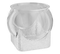 Fish Scale Vase, Round Fish Scale - Clear Betta Aquarium, embellishes the atmosphere of your work with our fish bowl. from an immersive and undisturbed view of your aquatic animals through our panoram