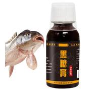 Fish Scent Attractant, Fish Bait Scent, Enhancer Liquid Attraction 100ml Lures for Carp Bass Cod Trout Sports Outdoors Reservoirs Lakes Rivers