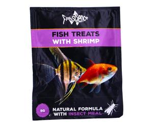 Fish Science Fish Treats With Shrimp - 9G Sachet For Healthy And Happy Fish