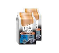 Fish Selection 6x50g X Pack Of 2 Pet Food - Prepared Ingredients, Fresh Choice Is Made With Small, Finely Sliced Pieces Of Fish - Feeding Your Cat Will Satisfy Her Feline Appetite!