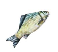 Fish Shape Pen Organizer Pouch with Zipper, Cute Pencil Bag for Stationery, with Zipper Pen Make-up Pencil Shape Fish Pen Case Realistic Pouch Bag, Office Stationery Slim Pencil for High School (B)