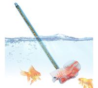 Fish Shape Training Stick Toy - Aquarium Wall for Betta | Interactive Resin Accessory for Fighting Display, Tank Play, Exercise, Decorative Ornament, Aquatic Pet Fun, Colour Difference Accepted
