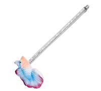 Fish Shape Training Stick Toy - Aquarium Wand for Betta | Interactive Resin Accessory for Fighting Display, Tank Play, Exercise, Decorative Ornament, Aquatic Pet Fun, Color Difference Accepted