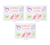 Fish Shrimp Crab Dice Game Board White Round Corner Dice Set Practical Portable Interactive Fun Board Games for Family Friends Party Travel Plastic 14x14x14mm 9 Dice 3 Accessories