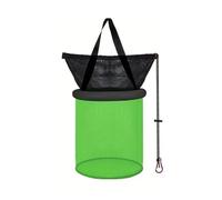 Fish Shrimp Mesh Landing Nets Basket, Portable Floating Fishing Bait Basket, Lobster Live Anti-jump Net Cage