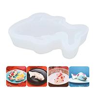 Fish Silicone Resin Molds, Koi Shaped Chocolate Baking Mould for DIY Fondant Cake Ice Cream Making Handcraft Tools 1.5 x 6.3in