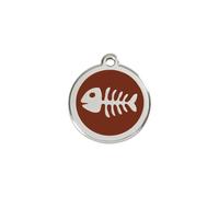 Fish Skeleton Brown - Small