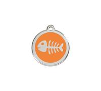 Fish Skeleton Orange - Small