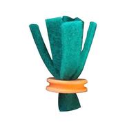 Fish Spawning Wiper for Breeding, Fish Breeding Spawning Wipers, Pack of 10 Safe Fish Breeding Slate Fish Breeding Mop for Egg Laying, Wear-resistant Fish Egg Laying Bed, Fish Breeding Accessories for