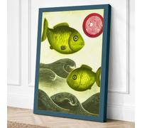 Fish Specimen Studies Canvas Wall Art Print 18x12 Inch (46 x 30 cm)
