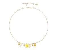 Fish Starfish Shell Choker Necklace for Women Men Hawaiian Boho Colorful Seashell Lucky Stars Conch Sea Ocean Coastal Animal Adjustable Rope Necklace for Summer Beach Vacation Trendy Jewelry, M