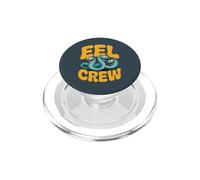 Fish Super Classic Glorious Swim Stylized Modern Happy Eel PopSockets PopGrip for MagSafe