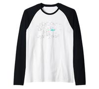 Fish Swim Against The Current in The sea Tees for Men Women Raglan Baseball Tee