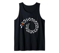 Fish Swim Against The Current Ring in The Sea Tank Top