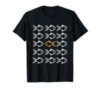 Fish Swimming Against The Current Be Yourself Different T-Shirt