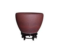 Fish Tabk Ceramic Retro Fish Tank Retro Living Room Courtyard Balcony Turtle Tank Home Floor-standing Fish Tank Cool Fish Tank(Size:S) (M)