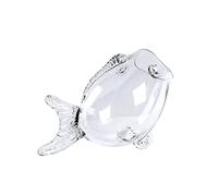 Fish Tabk Creative office home decoration decoration decorative desktop small transparent glass aquarium decorative fish goldfish tank Cool Fish Tank (A)