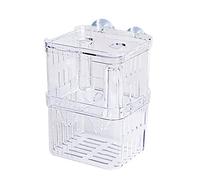 Fish Tabk Double Layer Clear Fish Farming Isolation Aquarium Planting Fish Tank Incubator Fish House Home Ecological Landscape Cool Fish Tank(M) (M)