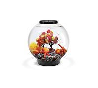 Fish Tabk Personality Creative Round Fish Tank Small Aquarium Home Interior Living Room Office Fashion Landscaping Desktop Aquarium 15L Cool Fish Tank