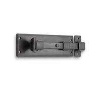 Fish Tail Door Bolts 6" Hand Forged Blacksmith Traditional Vintage Door Slide Bolt (Choose from 2 Options Straight & Cranked) (Straight)